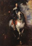 DYCK, Sir Anthony Van Equestrian Portrait of Charles I, King of England china oil painting reproduction